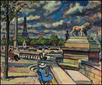 Place de la Concorde by Llewellyn Petley-Jones sold for $2,070