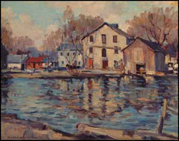 Belleville Harbour by Manly Edward MacDonald vendu pour $6,325