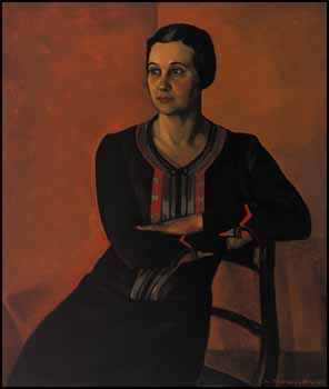 Portrait of Frances Holgate by Lilias Torrance Newton vendu pour $126,500