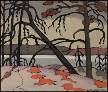 Cold September, Pickerel River by Carl Fellman Schaefer vendu pour $21,850