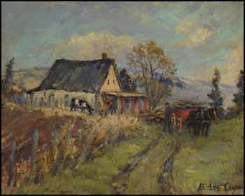 Val Morin, Late Autumn Afternoon by Berthe Des Clayes vendu pour $6,900