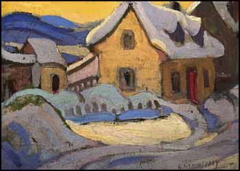Old Houses, Baie-Saint-Paul / Untitled (verso) by Henrietta Mabel May vendu pour $49,725