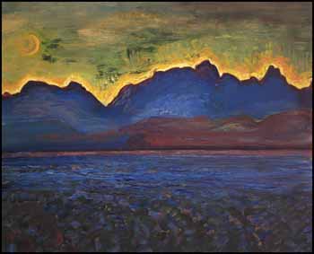 Dusk - Tantalus Range by Frederick Horsman Varley vendu pour $402,500