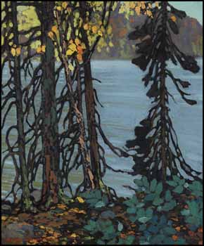 Autumn Tangle by Frank Hans (Franz) Johnston vendu pour $292,500