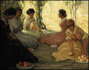 Afternoon Picnic by Henrietta Mabel May vendu pour $187,200