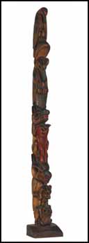 Model Totem Pole by Alfred Wesley vendu pour $9,360
