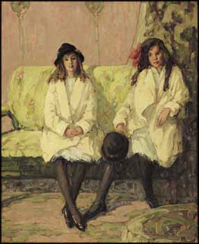 Two Sisters by Henrietta Mabel May vendu pour $88,500
