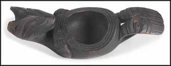 Northwest Coast Otter Effigy Bowl by  Early Northwest Coast Artist sold for $4,130