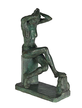 Nan Seated by Sir Jacob Epstein vendu pour $20,000