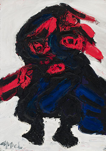 Le petit bonhomme 1 by Karel Appel sold for $25,000