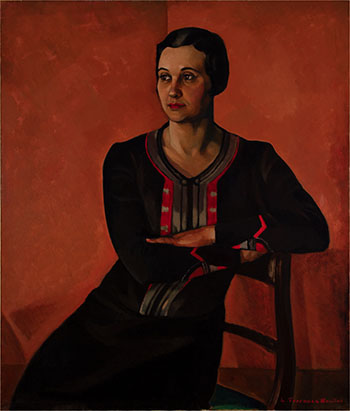 Portrait of Frances Holgate by Lilias Torrance Newton vendu pour $121,250