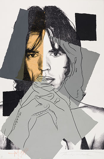Mick Jagger (F.S.II.147) by Andy Warhol vendu pour $157,250