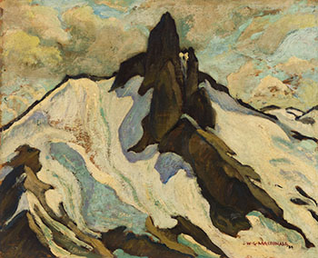 Black Tusk by James Williamson Galloway (Jock) Macdonald sold for $55,250