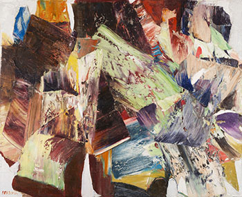 Composition by Marcelle Ferron vendu pour $241,250