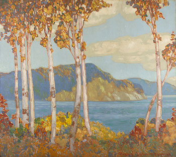 Autumn Landscape by Frank Hans (Franz) Johnston vendu pour $157,250