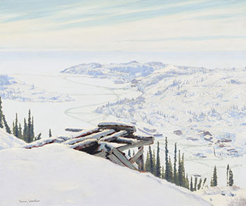 Eldorado Radium Mine from No. 2 Shaft, Great Bear Lake, N.W.T. by Frank Hans (Franz) Johnston vendu pour $109,250