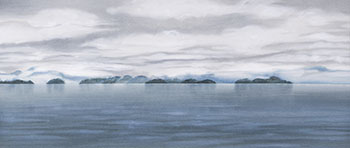 Q.C.I. 4/84: A Grey Day in the Channel by Takao Tanabe sold for $193,250