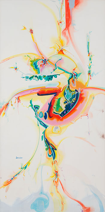 Tin Flute by Alex Simeon Janvier sold for $115,250