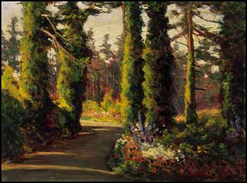 Driveway of Groos Mansion on Newport Ave., Victoria by Sophie Theresa (Deane-Drummond) Pemberton sold for $2,860