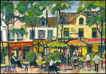 Au Vieux Montmartre by Llewellyn Petley-Jones sold for $1,760