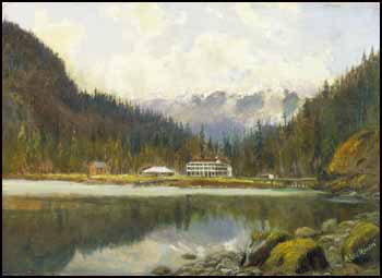 St. Alice Hotel, Harrison Hot Springs by A. Lee Rogers vendu pour $1,210