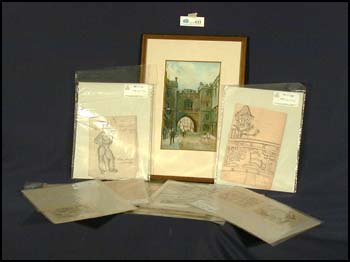 Twelve drawings and one watercolour   
various sizes by Vera Olivia Weatherbie vendu pour $1,320