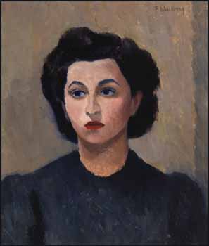 Portrait of a Lady by Fanny Wiselberg vendu pour $1,638