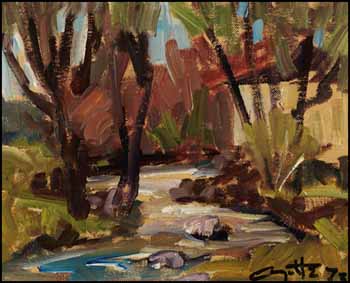 Rivière dans Ste-Pie by Leo Ayotte sold for $1,287