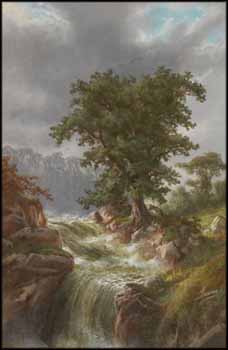 Landscape by Alexander Francois Loemans vendu pour $1,125