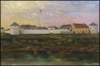 Fort Garry by Lionel MacDonald Stevenson vendu pour $1,250