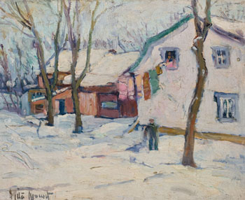 Winter, Ste. Genevieve by Rita Mount vendu pour $2,813