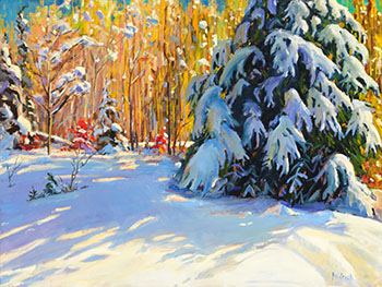 Winter Sun by Ron Hedrick vendu pour $2,500