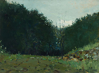 Landscape by Arthur Dominique Rozaire sold for $750