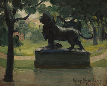 Luxembourg Lion by Mary Riter Hamilton vendu pour $3,125