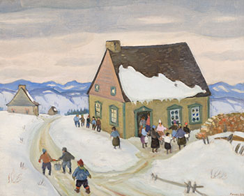 Playtime by Joseph Jean Albert Palardy sold for $3,750