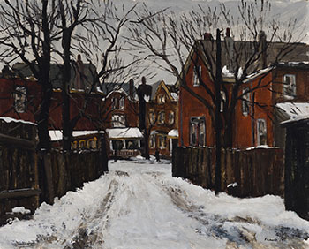 Ontario Street Lane by Albert Jacques Franck vendu pour $8,750
