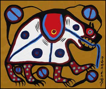 Sacred Bear by Norval H. Morrisseau vendu pour $19,890