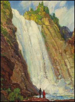Montmorency Falls, Quebec by Hal Ross Perrigard vendu pour $1,170