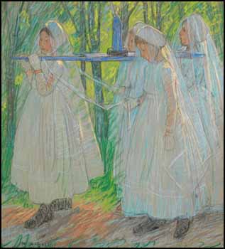 Procession by Mary Alexandra Bell Eastlake vendu pour $1,872