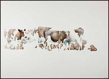 Larry's Cow #2 by Lindee Climo vendu pour $2,375