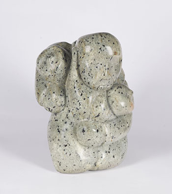 Mother and Child by Abraham Apakark Anghik vendu pour $1,125