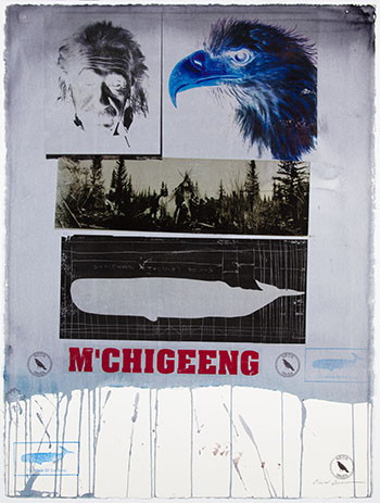 M'Chigeene by Carl Beam vendu pour $1,000