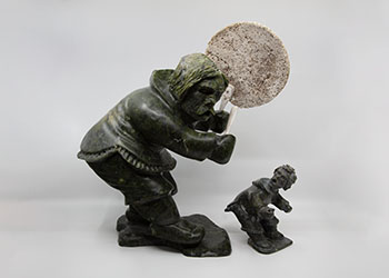 Two Drummers by Samuel Ogruk vendu pour $313