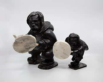 Two Drummers by Samuel Ogruk vendu pour $313