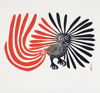 The Enchanted Owl by Kenojuak Ashevak vendu pour $205,250