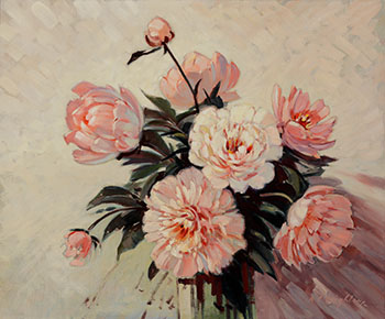 Floral by Alfred Crocker Leighton vendu pour $1,625
