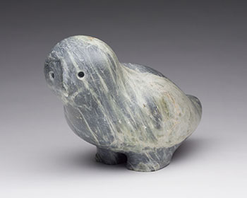 Owl by Attributed to Eric Niuqtuk sold for $625