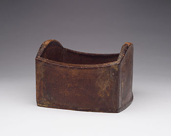 Grooved Kwakwaka’wakw or Heiltsuk Feast Bowl by  Early Northwest Coast Artist sold for $5,000
