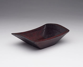 Oil Bowl by  Early Northwest Coast Artist sold for $3,750