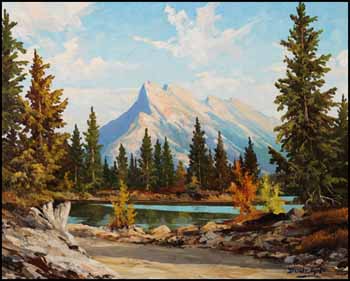 Mt. Rundle by Duncan MacKinnon Crockford vendu pour $1,170